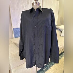 Men’s vintage Versace Black Dress Shirt